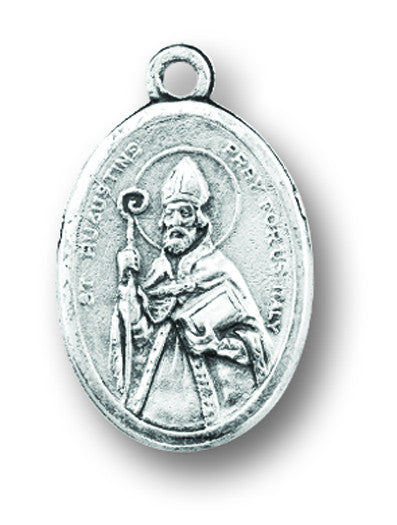 St. Augustine oxidized medal