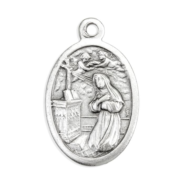 St. Rita/Pray For Us Ox Medal