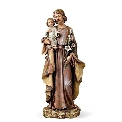 Figura/estatua de San José, 10"