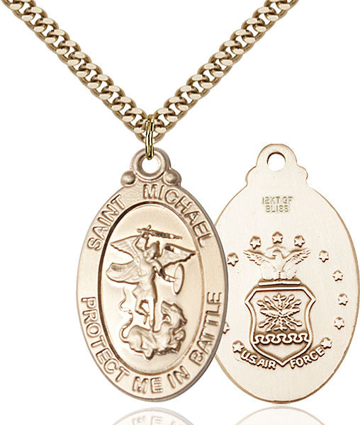 Gold Filled St. Michael Pendant