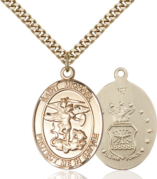 Gold Filled St. Michael Pendant