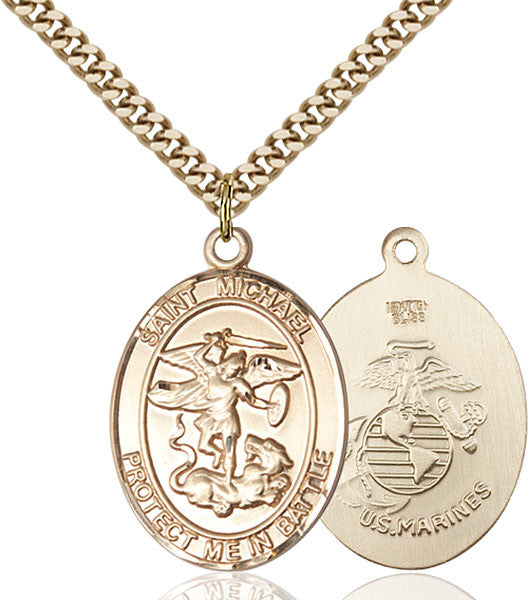 Gold Filled St. Michael Pendant