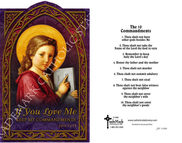 If You Love Me Commandments