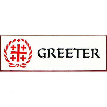 Greeter Pin/Badge