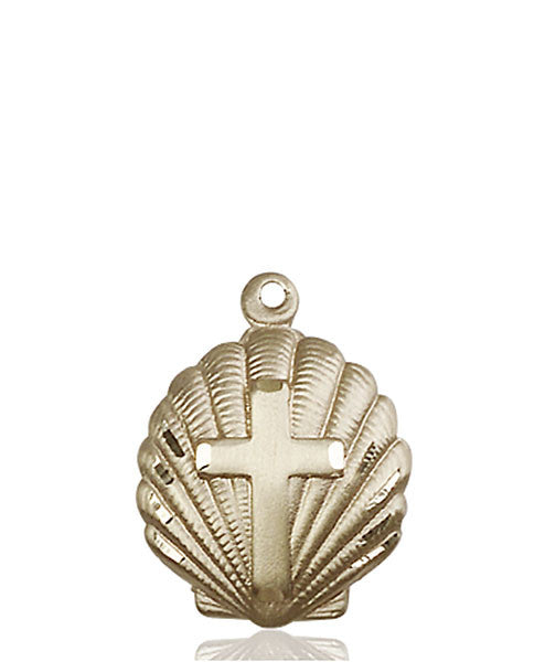 14kt Gold Cross Medal