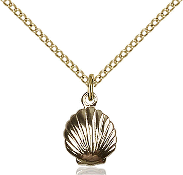 Gold Filled Shell Pendant