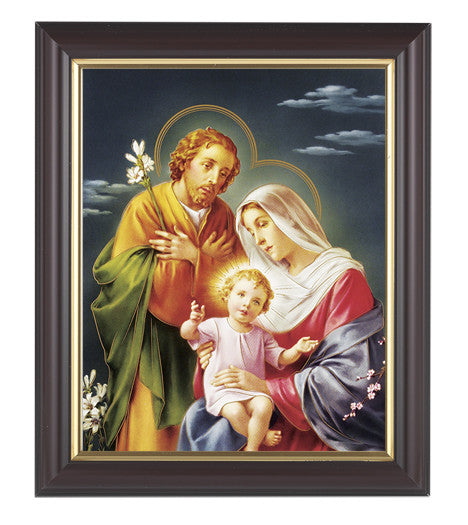 Holy Family 8 x 10 Dark Walnut