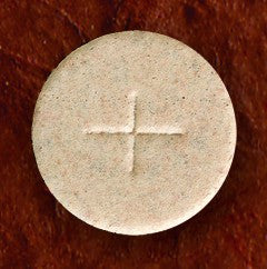 Altar Bread 1-1/8" WW Rolls 1000