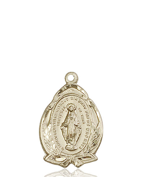 14kt Gold Miraculous Medal