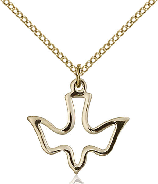 Gold Filled Holy Spirit Pendant