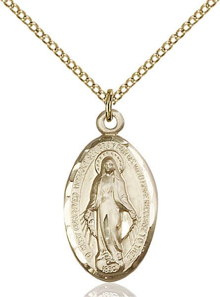 Gold Filled Miraculous Pendant