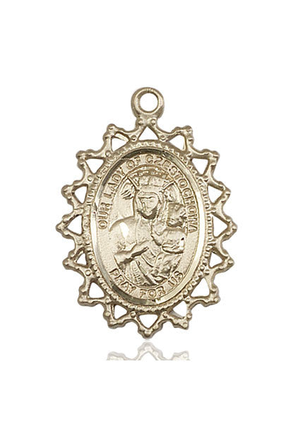 14kt Gold O/L of Czestochowa Medal