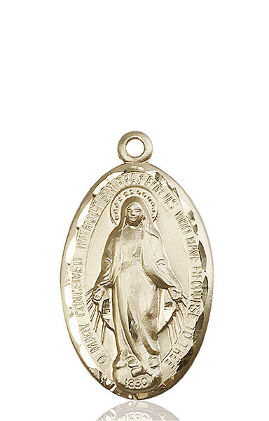 14kt Gold Miraculous Medal