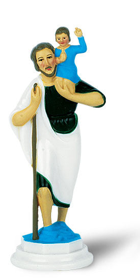 St Christopher Car Statue