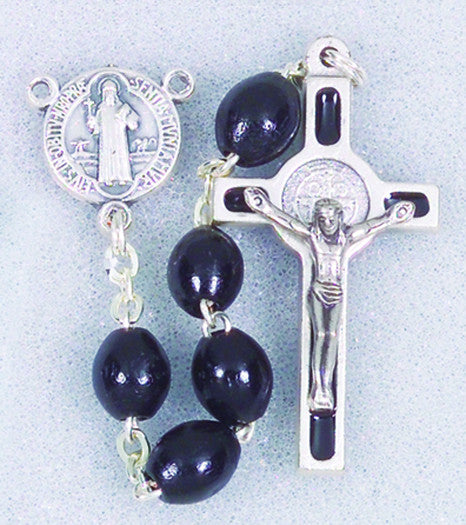 Black St Benedict Rosary