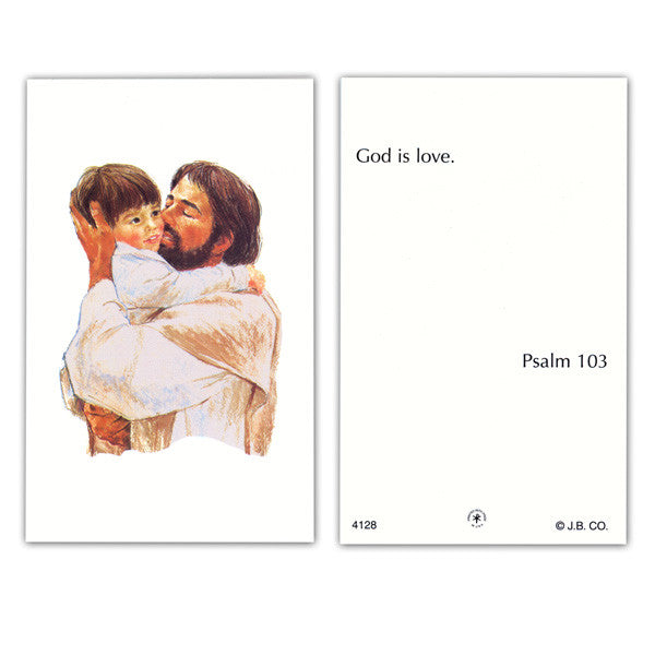 God is Love [prayer card]