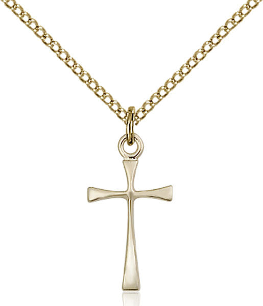 Gold Filled Maltese Cross Pendant