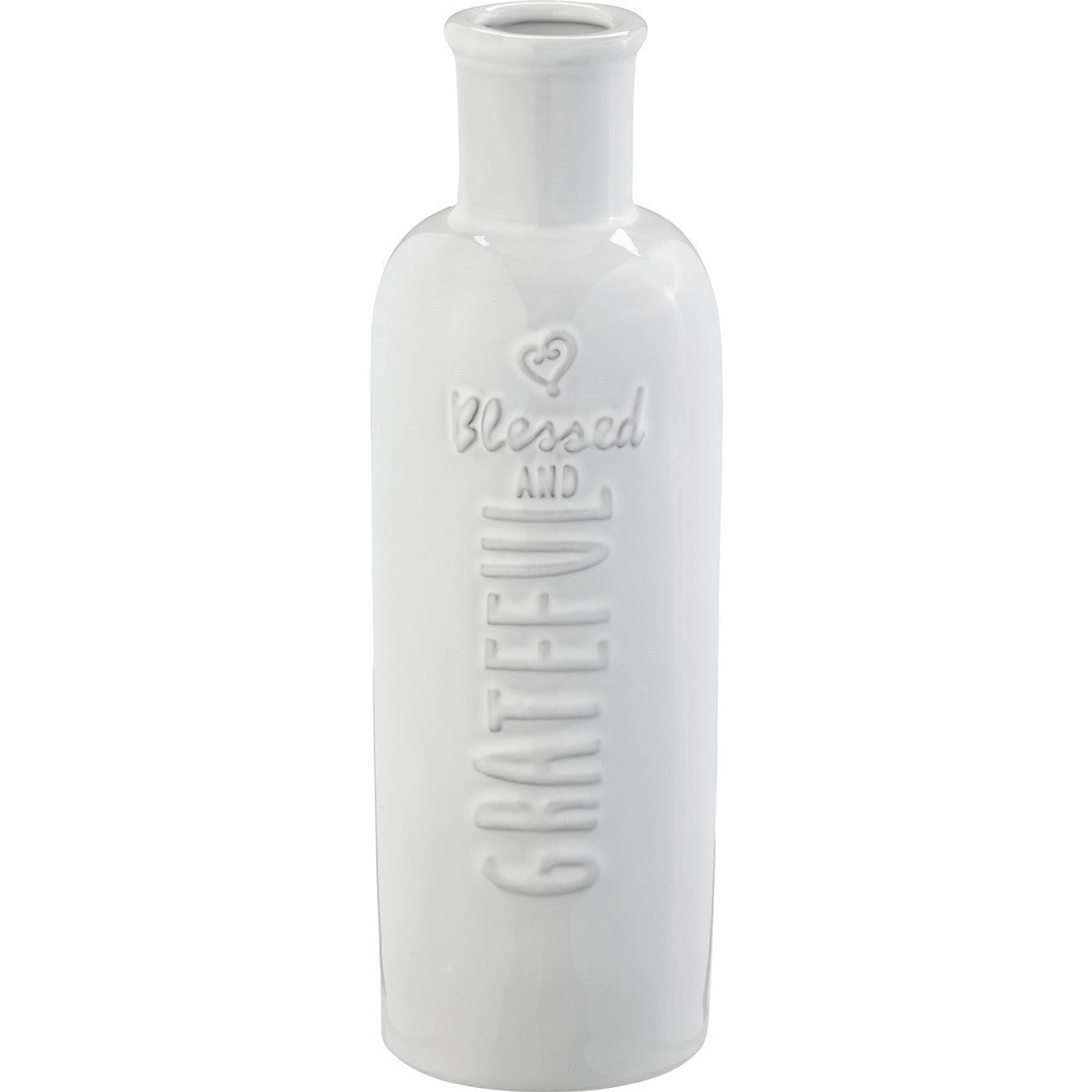 Blessed and Grateful Vase