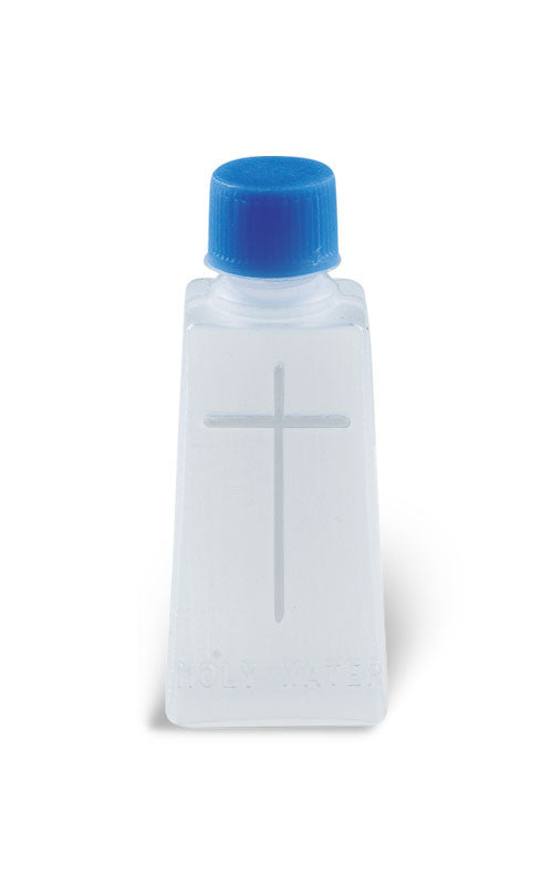 1 oz. Cross Holy Water bottle Religious Articles Hirten - St. Cloud Book Shop