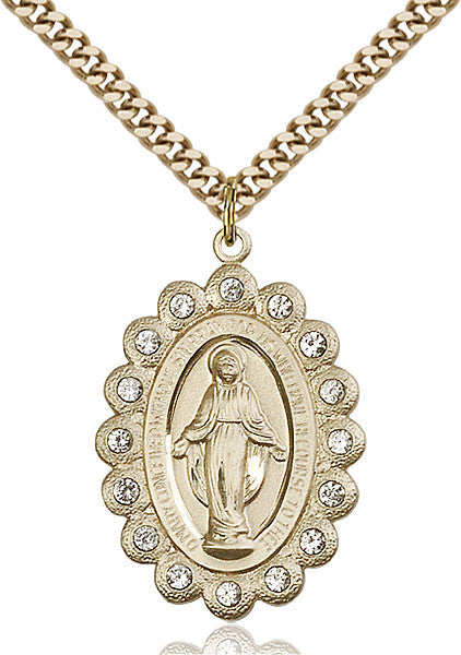 Gold Filled Miraculous Pendant