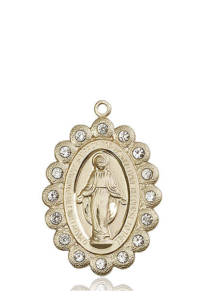 14kt Gold Miraculous Medal