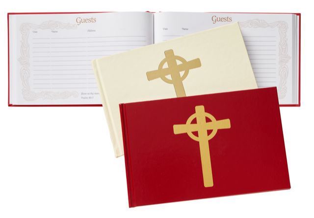 Guest Book Red or White