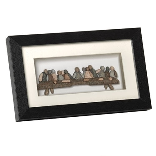 Last Supper with Stones in Frame