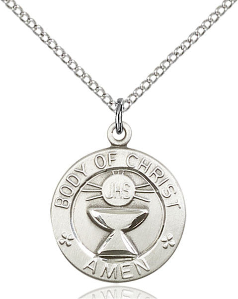 Sterling Silver St. Christopher Pendant