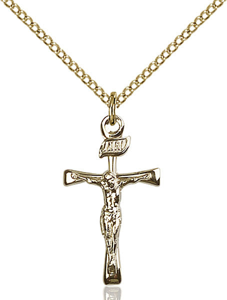 Gold Filled Maltese Crucifix Pendant