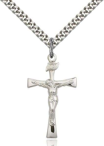 Sterling Silver Maltese Crucifix Pendant