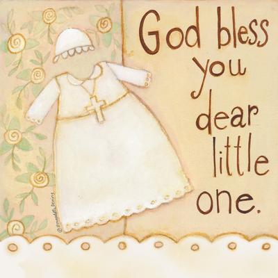 Baptism Dear Little One Napkin