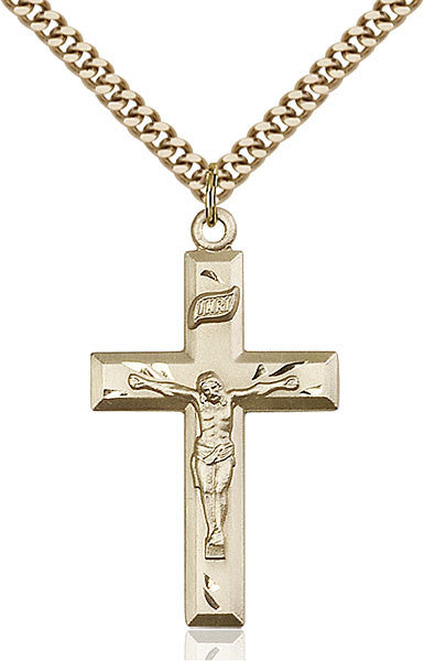 Gold Filled Crucifix Pendant