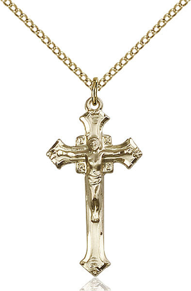 Gold Filled Crucifix Pendant