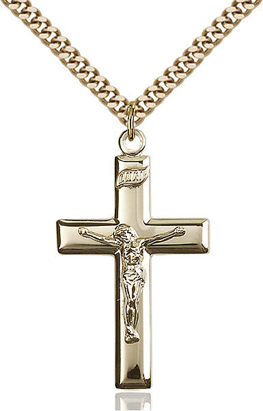 Gold Filled Crucifix Pendant