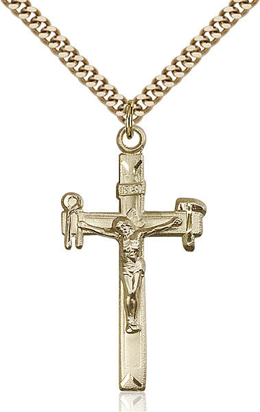 Gold Filled Crucifix Pendant