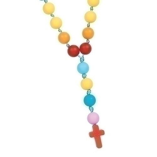 Mommy and Me Rosary Beads and Necklace