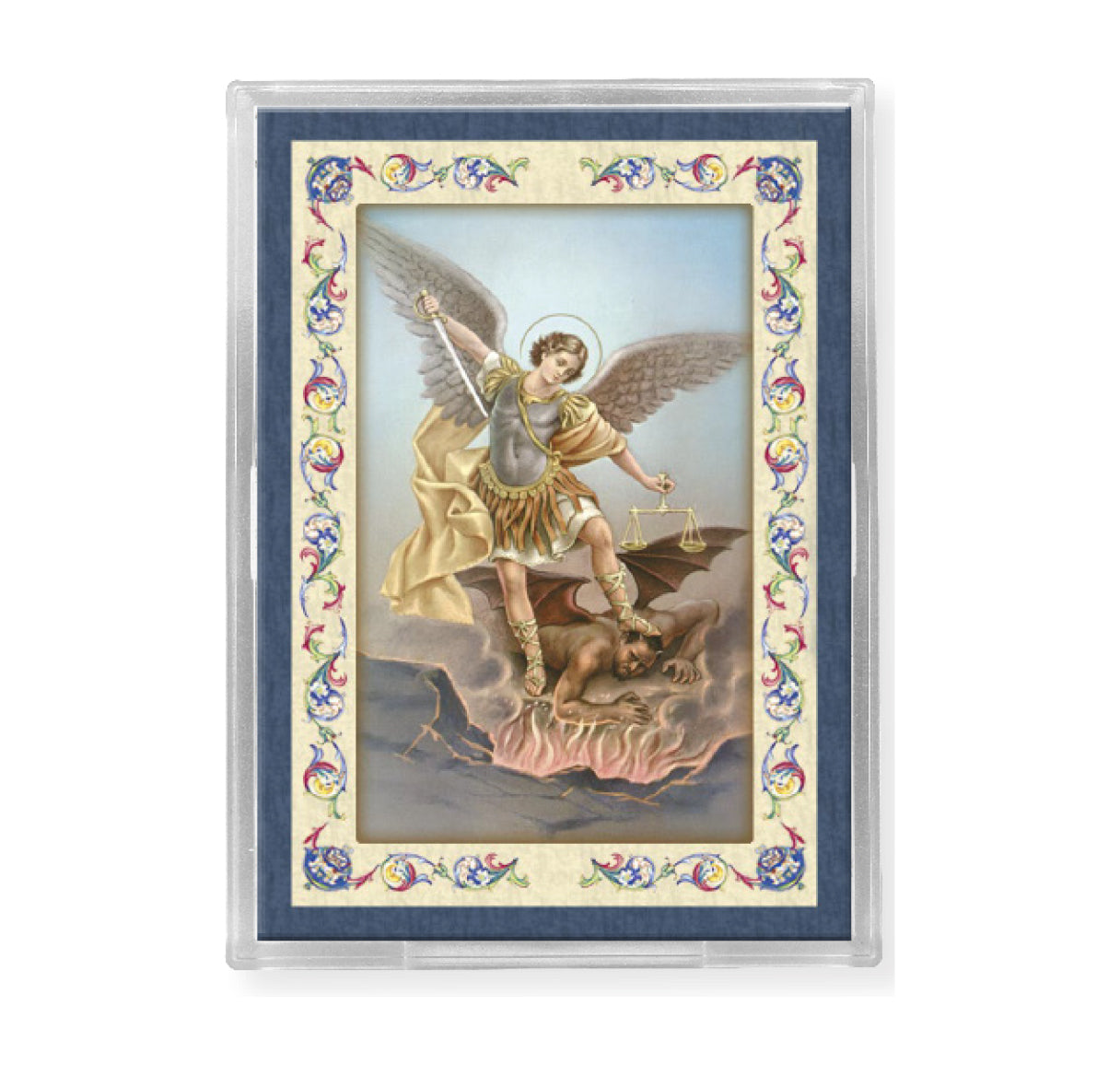 St. Michael Acrylic Easel with Magnet