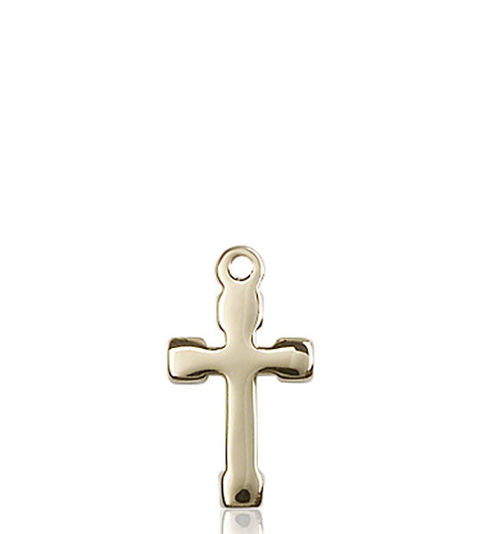 14kt Gold Cross Medal