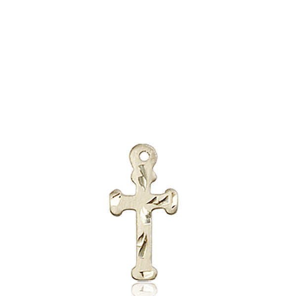 14kt Gold Cross Medal