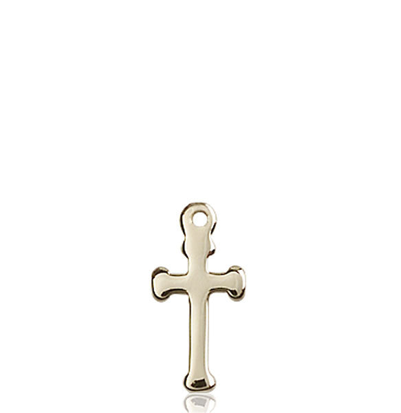 14kt Gold Cross Medal