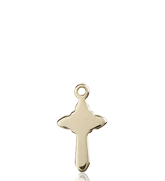 14kt Gold Cross Medal