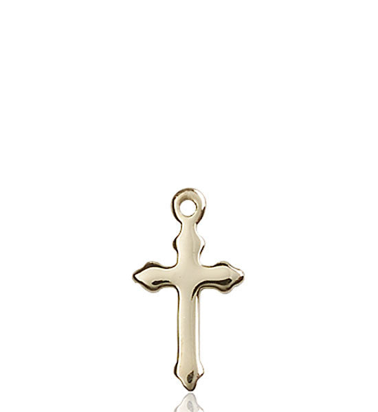 14kt Gold Cross Medal