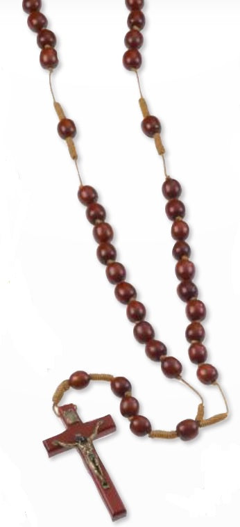 Wall Rosary Wood