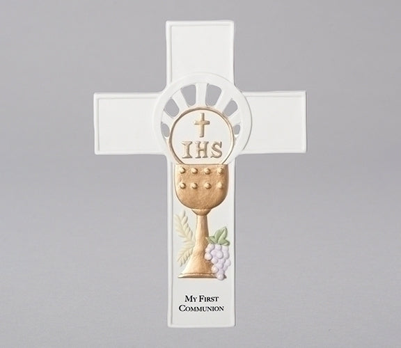 First Communion Chalice Cross