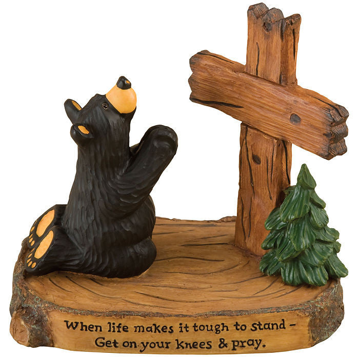 Bear Pray Figure