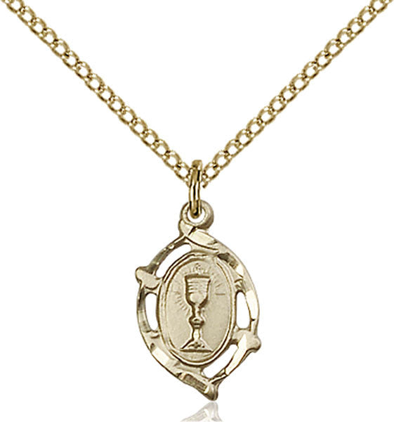 Gold Filled Communion Pendant