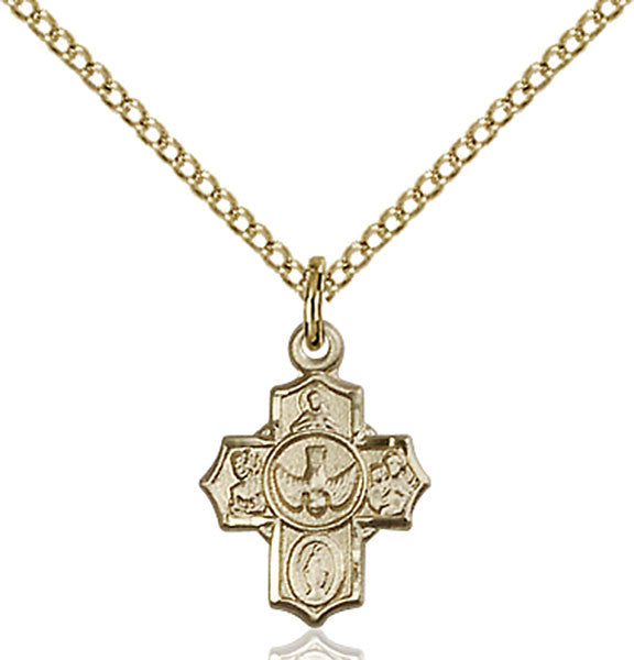 Gold Filled 5-Way Pendant