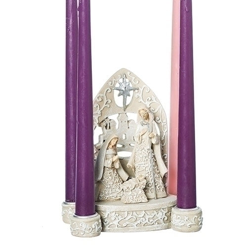 Holy Family Advent Candle Holder [candles not included]