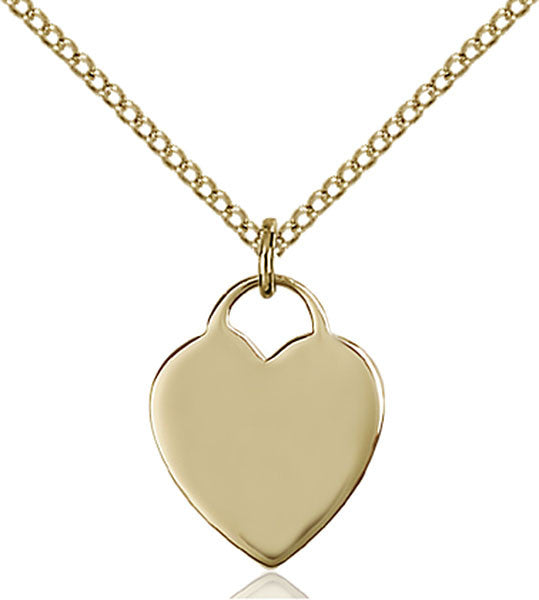 Gold Filled Heart Pendant