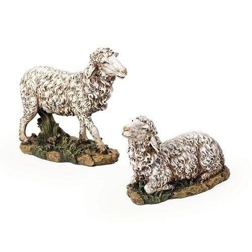 Seated and Standing Sheep - Set of 2 [27" Scale]